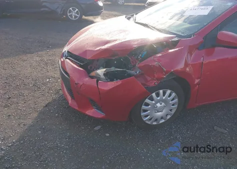 2015 Toyota Corolla Le из США, поврежденный, VIN 2T1BURHE1FC374424